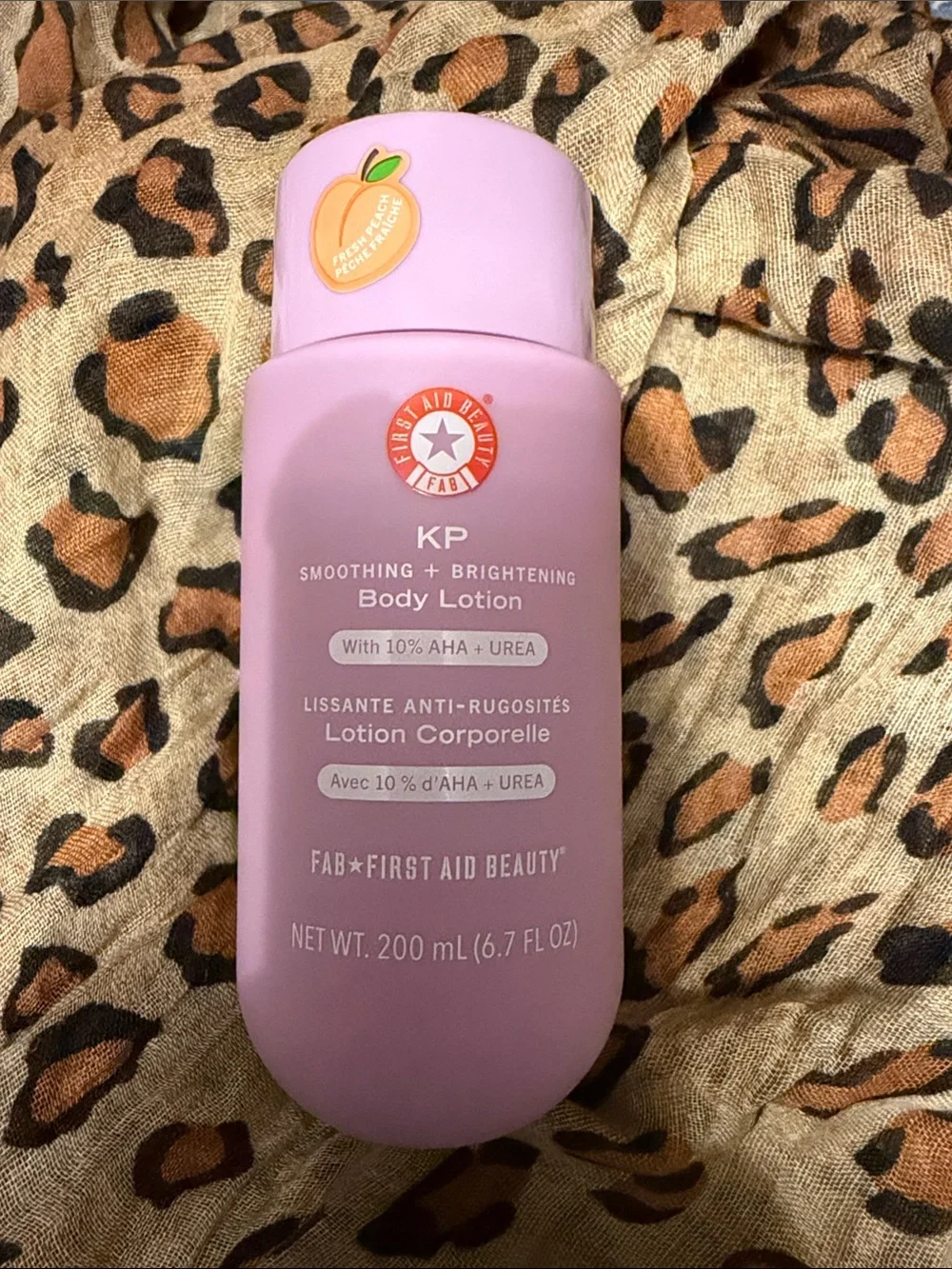 First Aid Beauty KP Smoothing + Brightening Body Lotion Pink